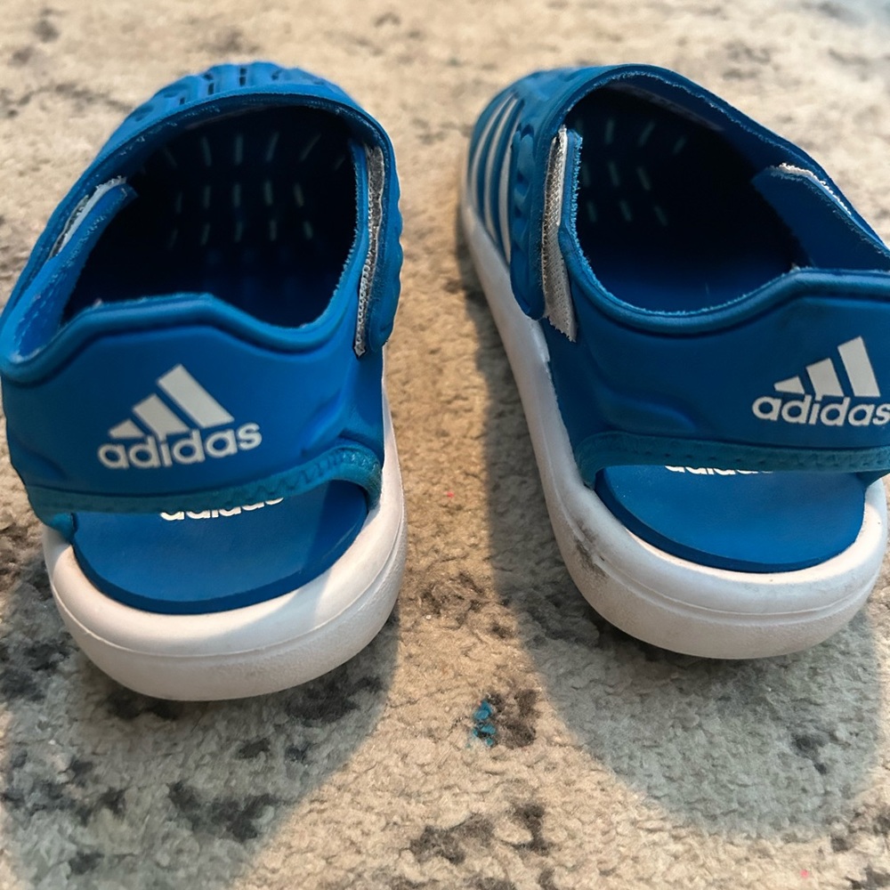 Adidas Unisex Water Shoes / Slides Size 11 Blue LIGHTWEIGHT - Picture 6 of 7